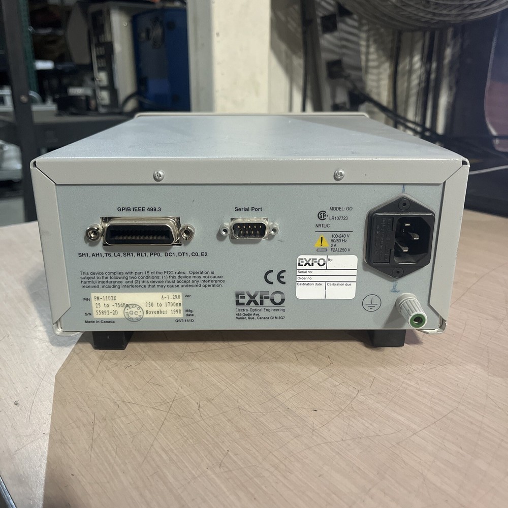EXFO PM-1100 OPTICAL POWER METER