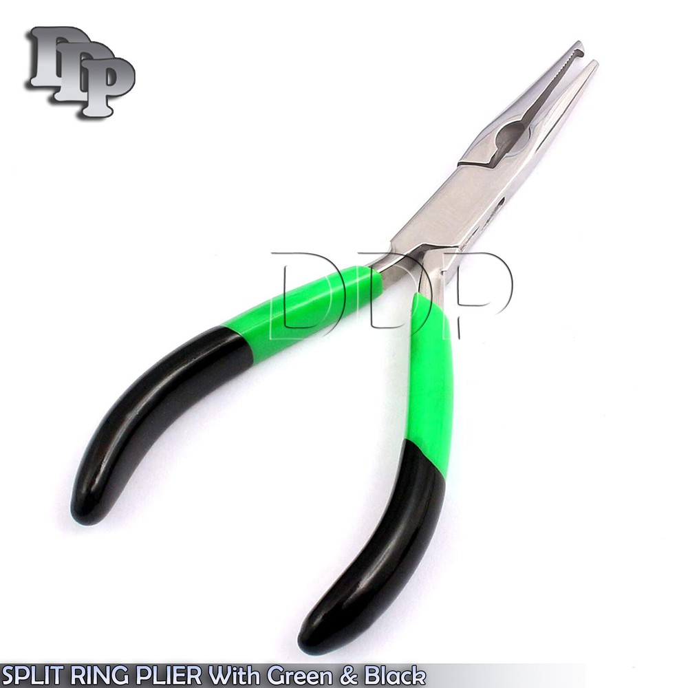 SPLIT RING PLIER With Green & Black 5.5" NEW BRAND