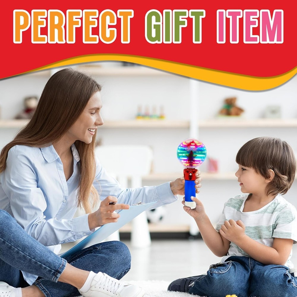 Illuminating Magic Wand Toy with Flashing LED Lights