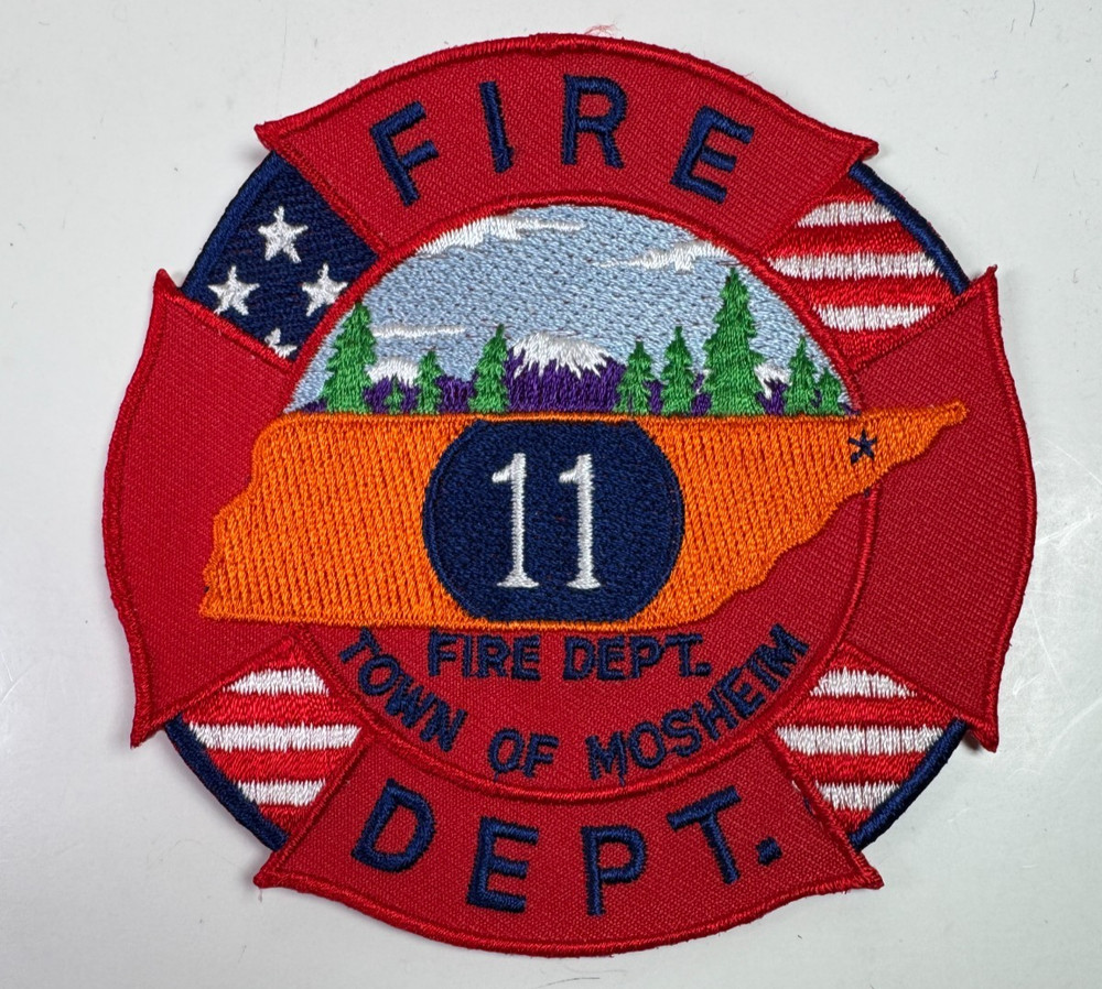 Mosheim Fire 11 Tennessee Greene County TN Patch DD8