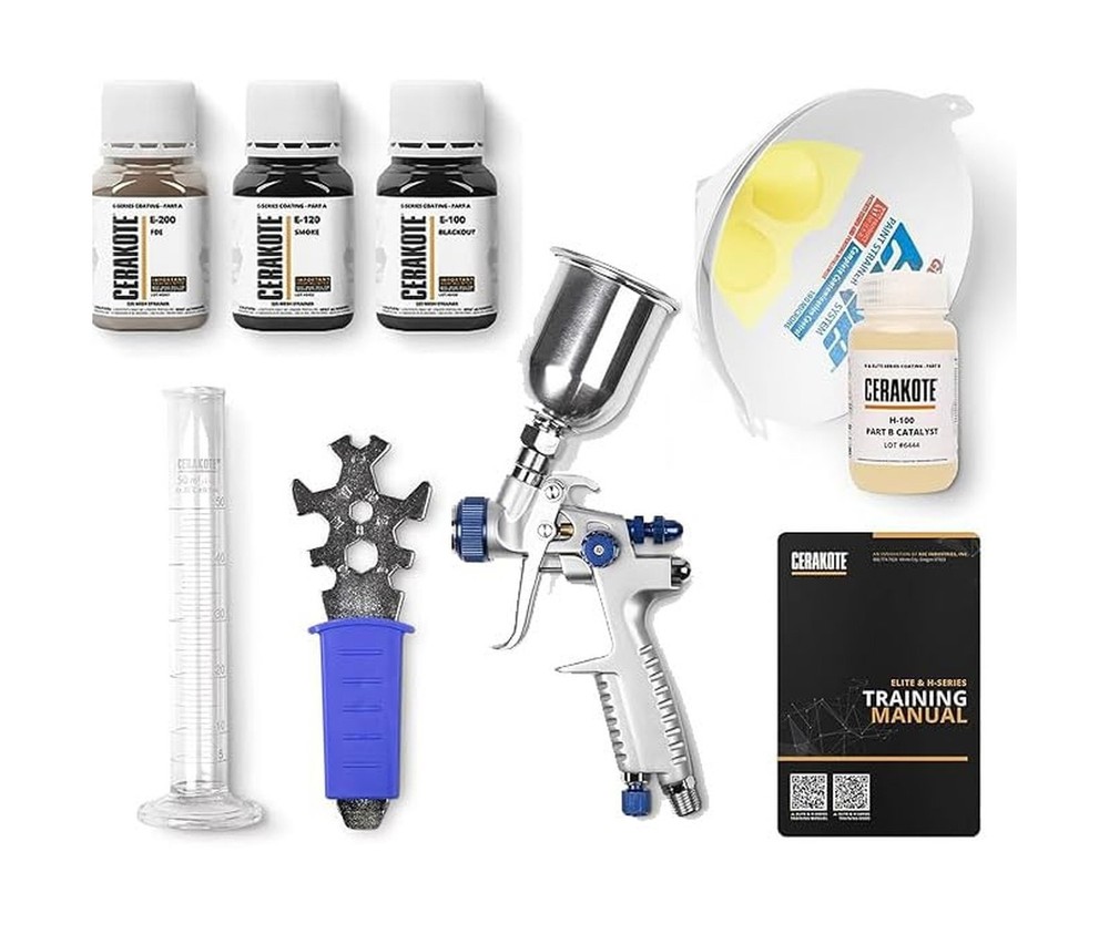 CERAKOTE® Elite Series Starter Kit (E-100, E-120, E-200 4 oz. Each) - Oven