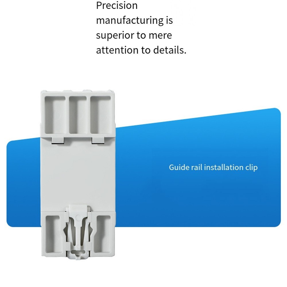 Dual LCD Voltage Protector with Smart Over Under Current Electrical Protection