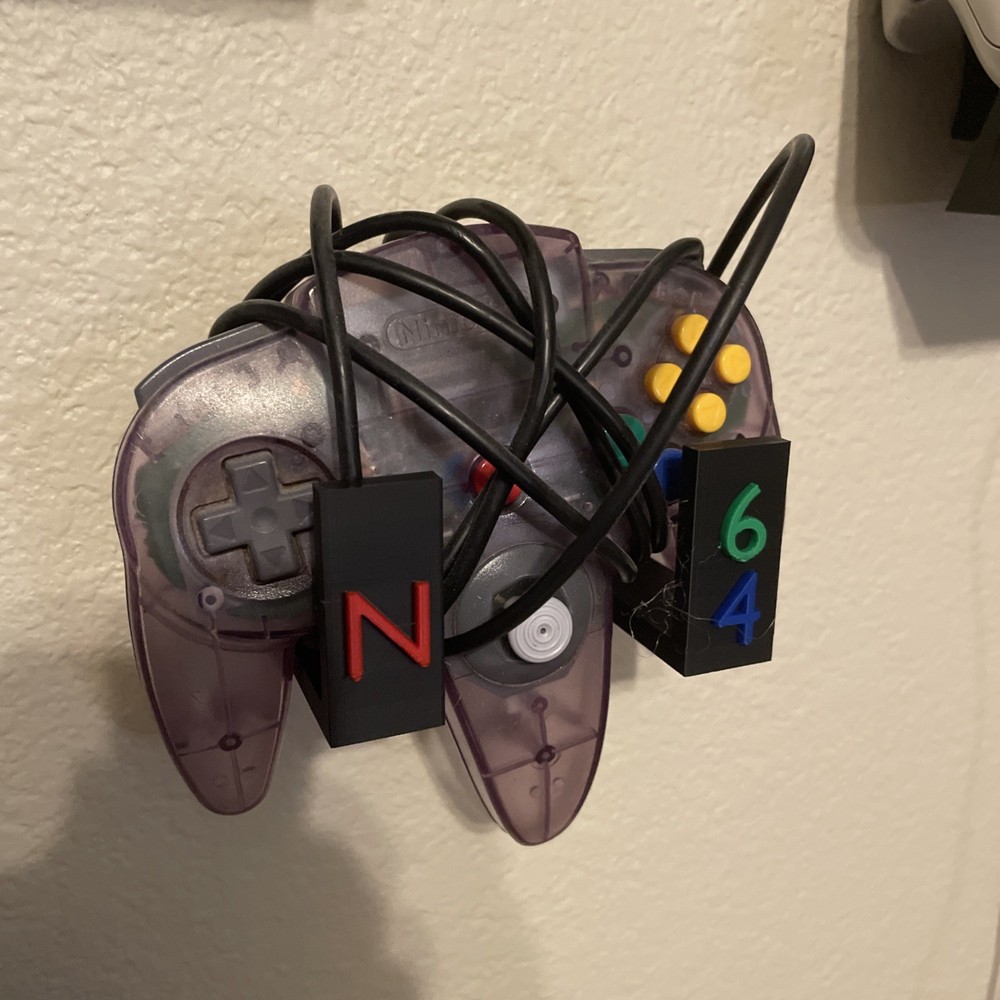 Nintendo 64 Controller Wall Display