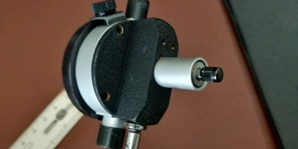 TESTED Dial Indicator: .00025" STANDARD USA D9-20138-A BACK PLUNGER