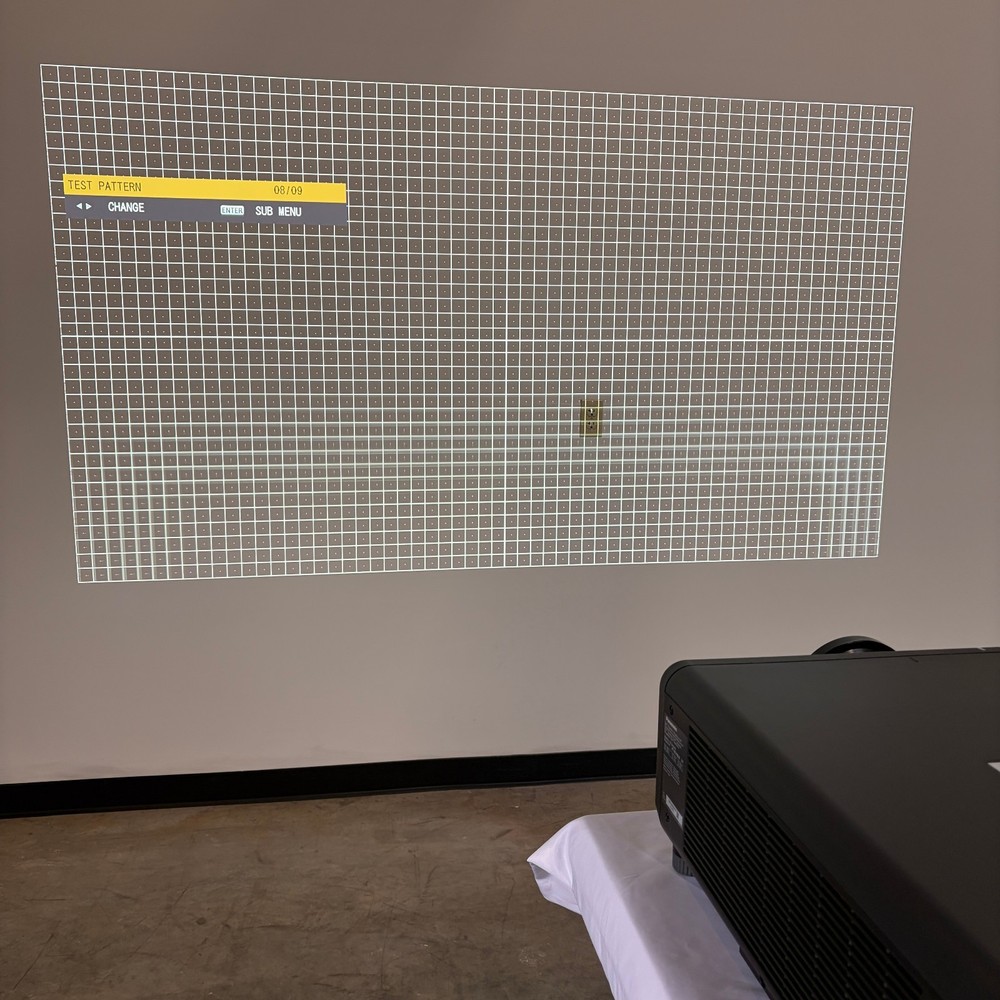 Panasonic PT-RZ790 Projector with ET-DLE085 Lens (READ)