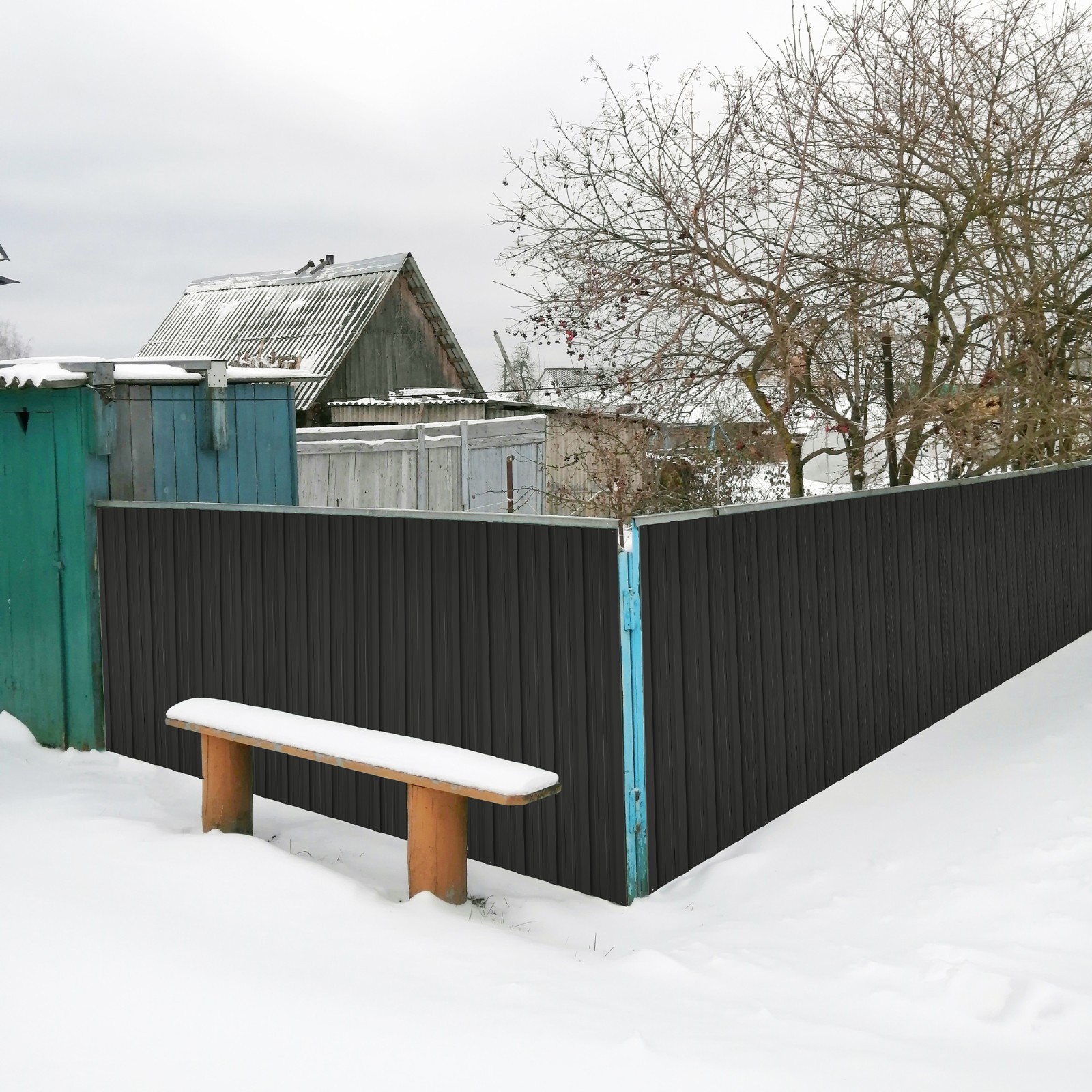 25 PCS Roof Panels Galvanized Steel Hardware Metal Roofing Sheets Wall Panels