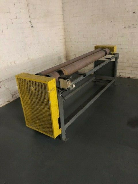 Material Roll Up Machine 84" Mfg. Unknown Used - Clean & Fully Functional!