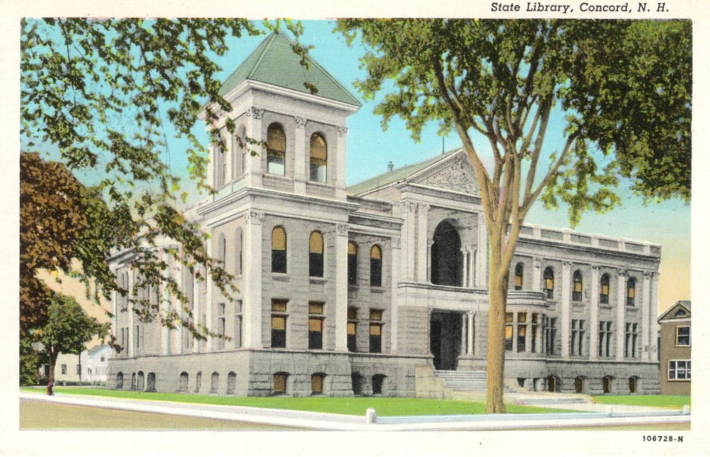 STATE LIBRARY, CONCORD, N.H. - PC5390