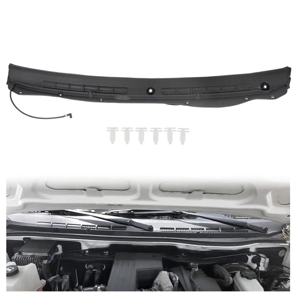 Windshield Wiper Cowl Grille Vent Panel For 2004-2012 Chevy Colorado GMC Canyon