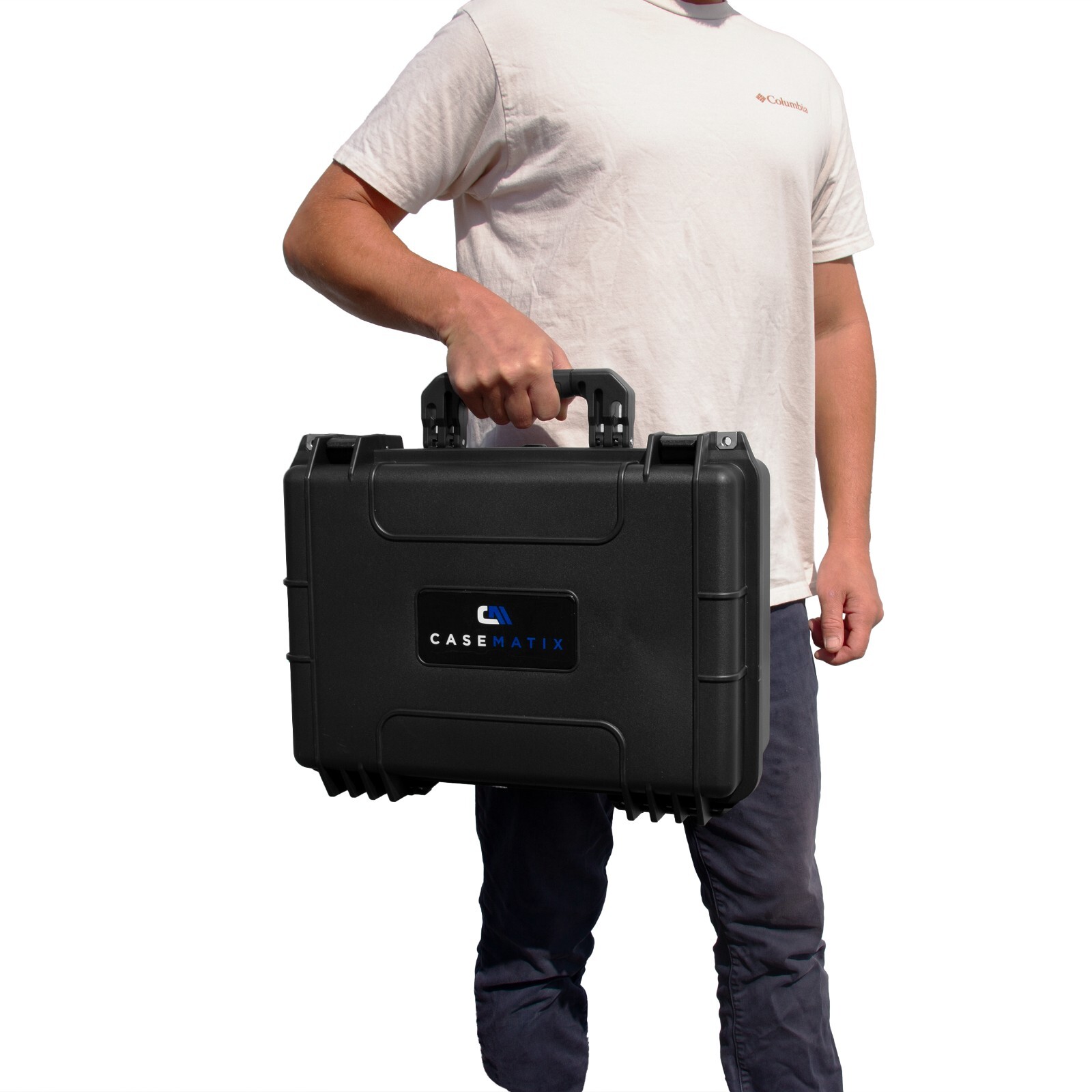 CM Graded Card Case Storage Box for 130 Graded Sports Trading Cards, Waterproof