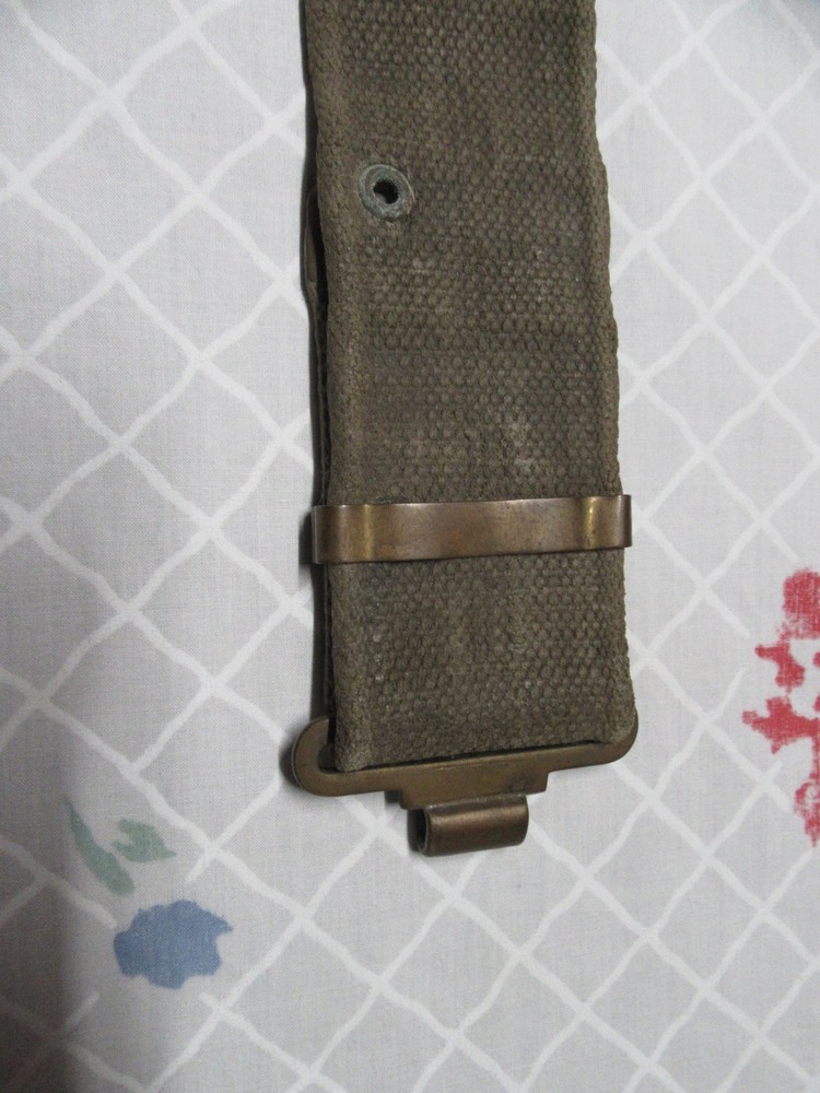 Unique Dutch Army Webbing, Post WWII Webbing Belt, Good Condition, Cold War