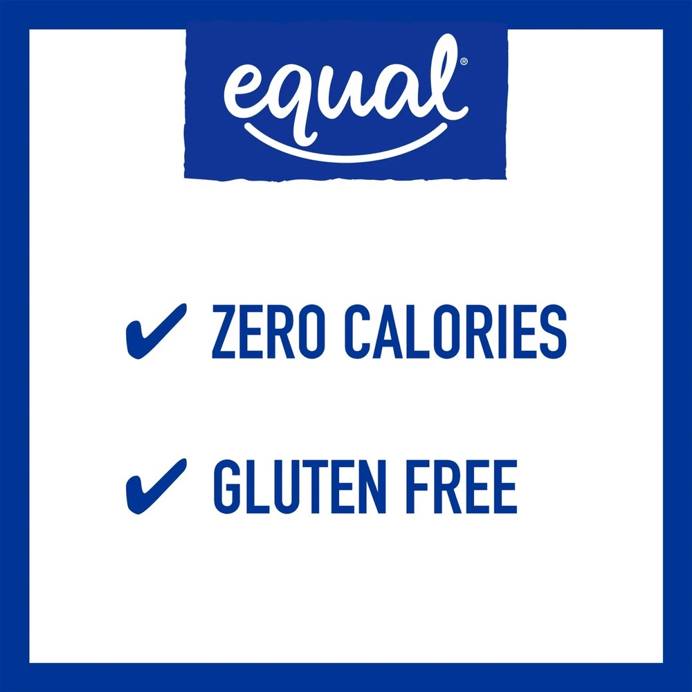 EQUAL Zero Calorie Sweetener, Sugar Substitute, 800 Packets