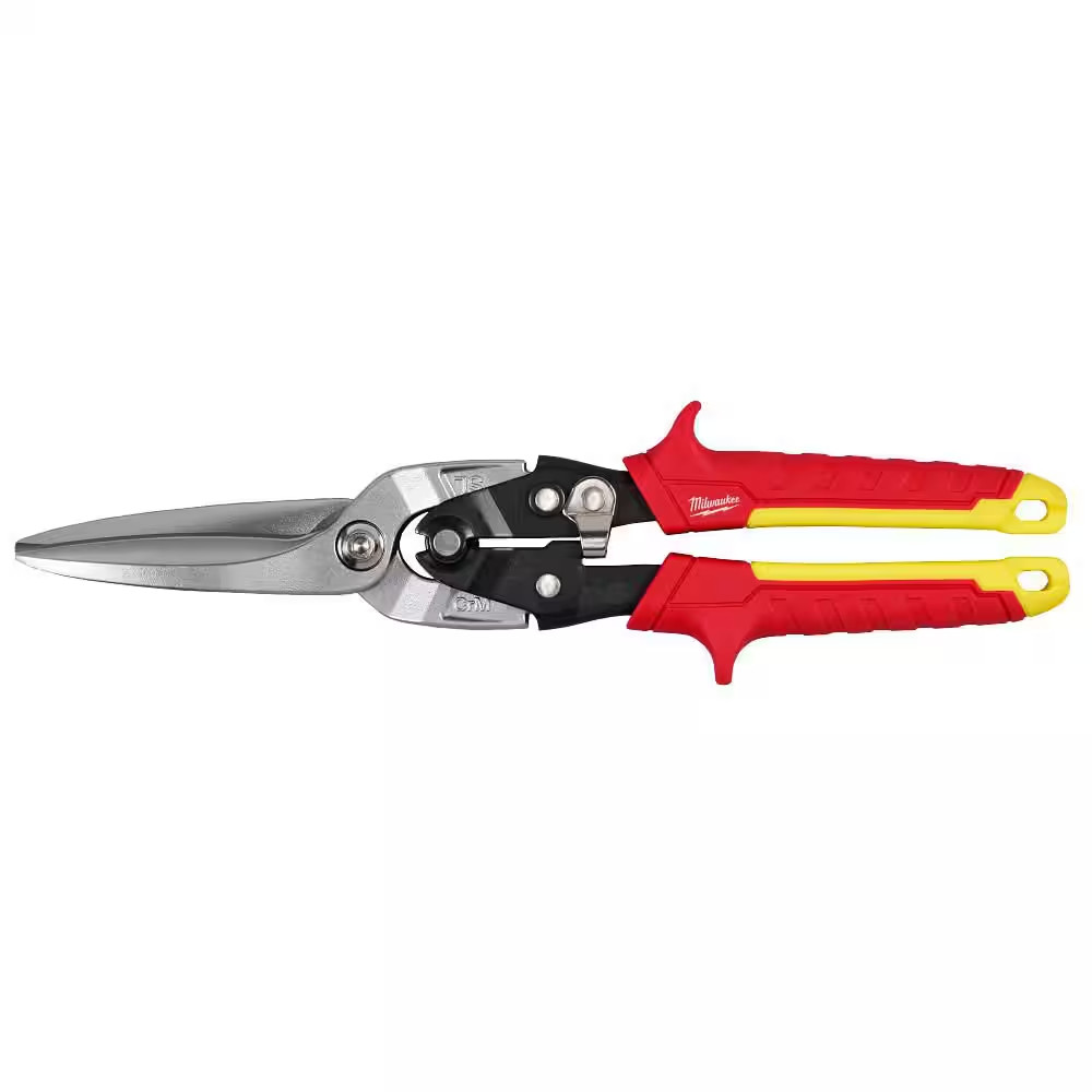 11.5 In. Long Straight-Cut Aviation Snips