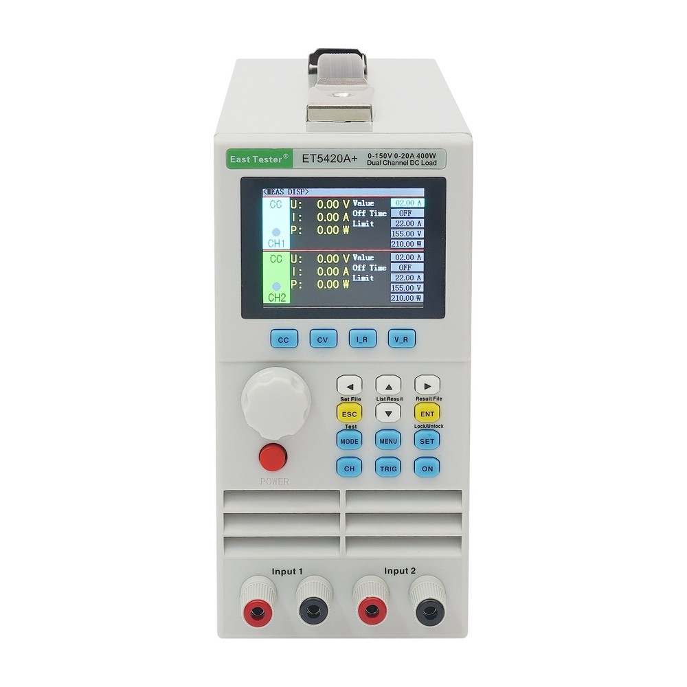 Electronic Load Tester Programmable Electronic Load Tester With Dual Channel