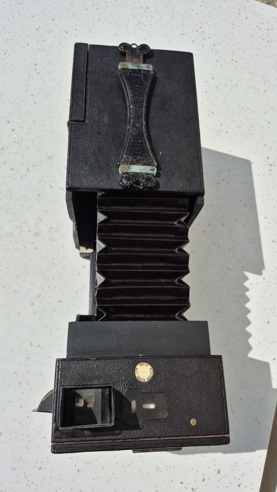 Newman & Guardia Universal Pattern B Box camera Richard Keene Derbyshire