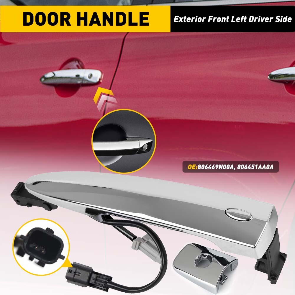 Front Driver Side Outside Car Door Handle For 2009-2014 Maxima Nissan Murano