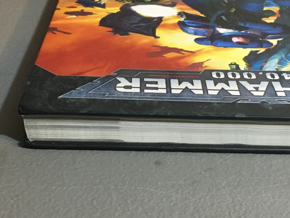BOOK WARHAMMER 40K CODEX SPACE MARINES 9TH ED 2020 HB USED HARDBACK