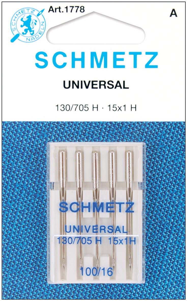 SCHMETZ Universal Machine Needles-Size 16/100 5/Pkg