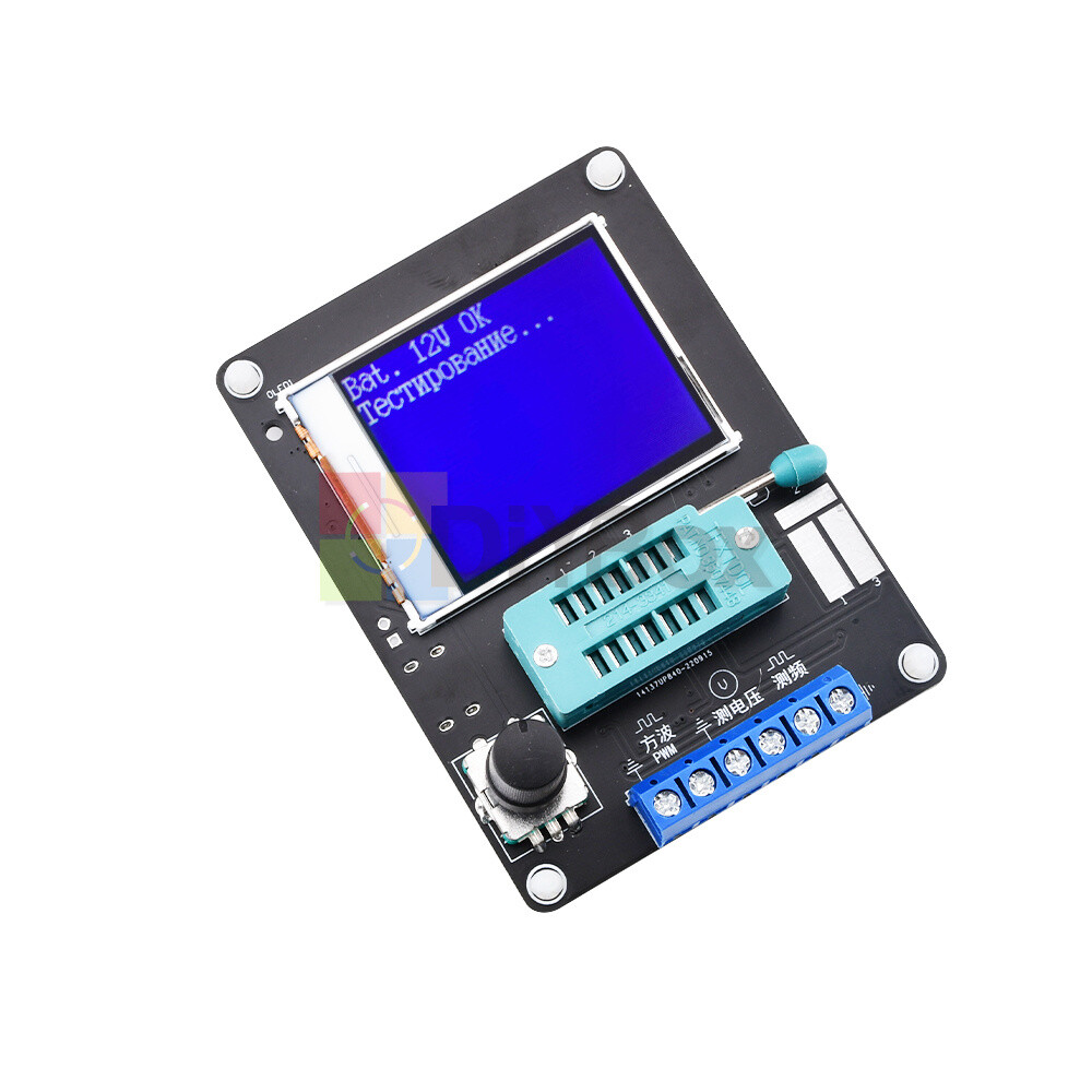 GM328A Transistor Tester Diode Capacitance Inductance ESR Volt Frequency Meter