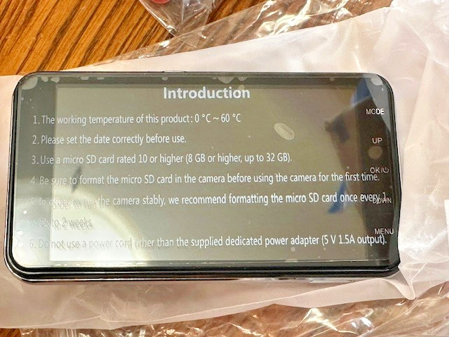 Auto Soct A40 Front and Rear Dash Camera Night Vision Loop Recording