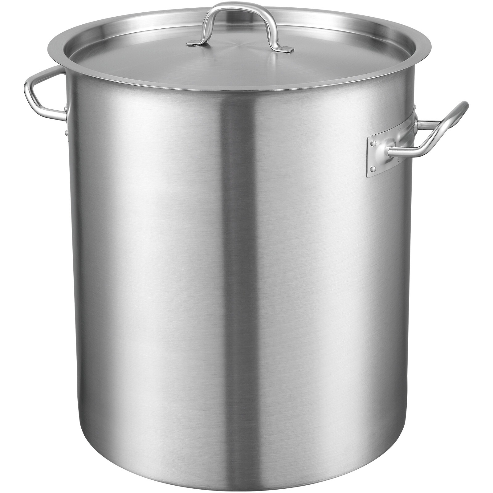 VEVOR 18/8 Stainless Steel Stock Pot 42 Qt Large Cooking Sauce Pot w/ Lid