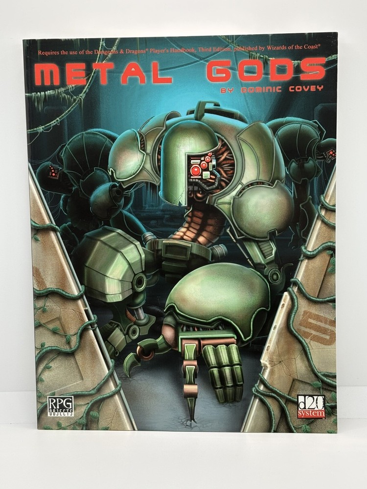 Metal Gods • D&D 3rd Ed. | 2002 • Softcover • RPG Objects #LikeNew#