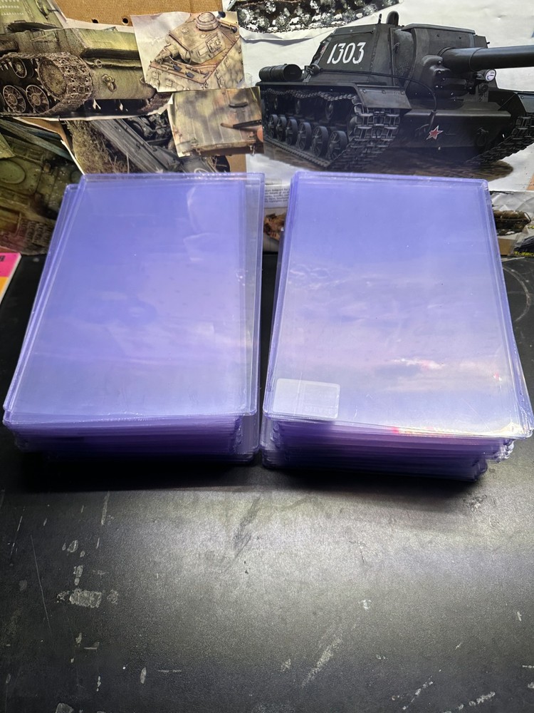 Plastic Hard Case Comic Book Covers x10 - 7 3/8" x 11"