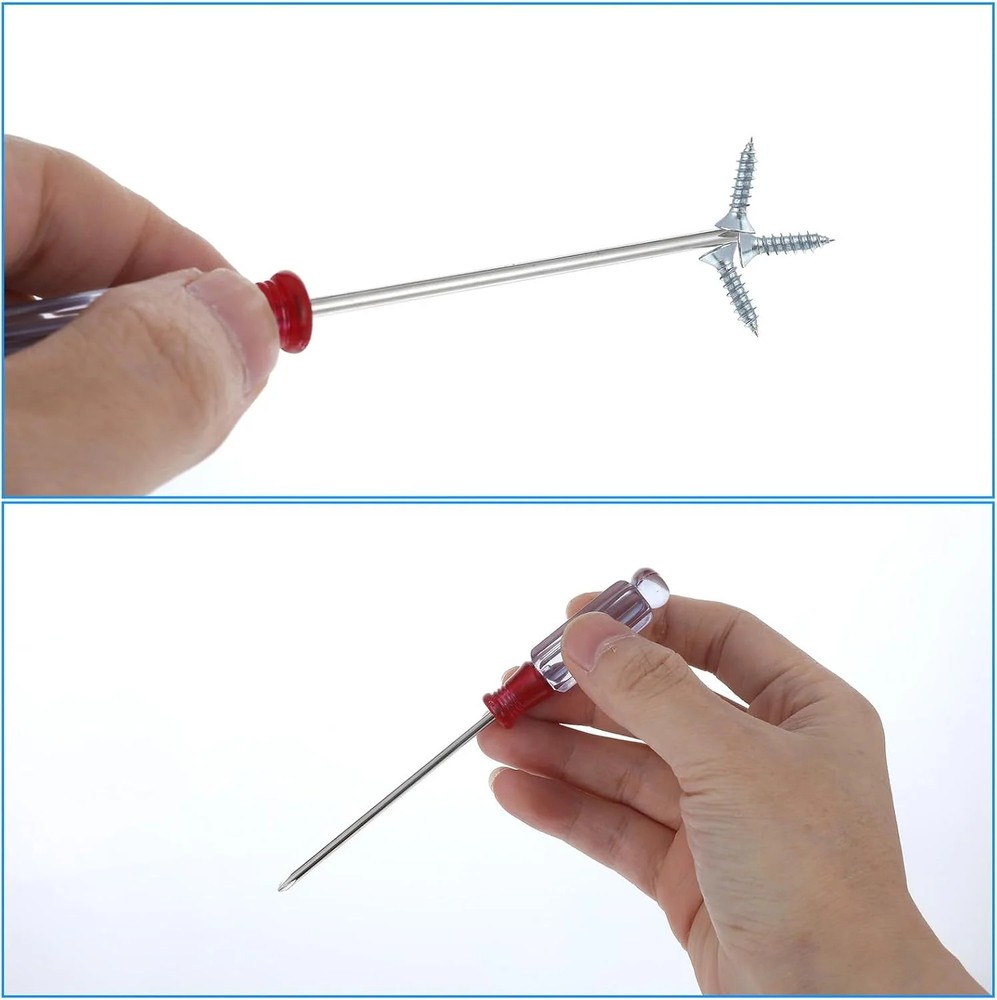 4PCS Small Screwdriver Tool Flat Head and Phillips, Small Screwdriver Set, Steel