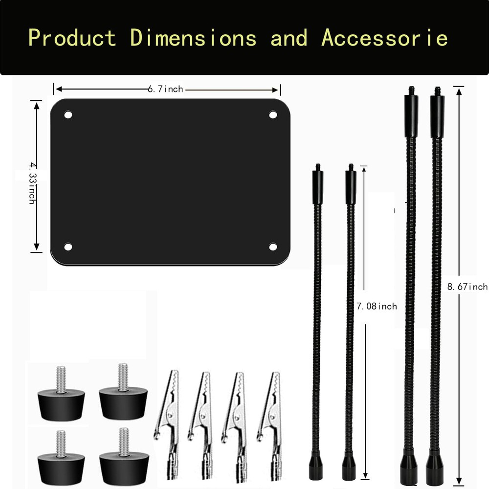 Helping Third-Hand Soldering, Hands Soldering Station Tool 4...