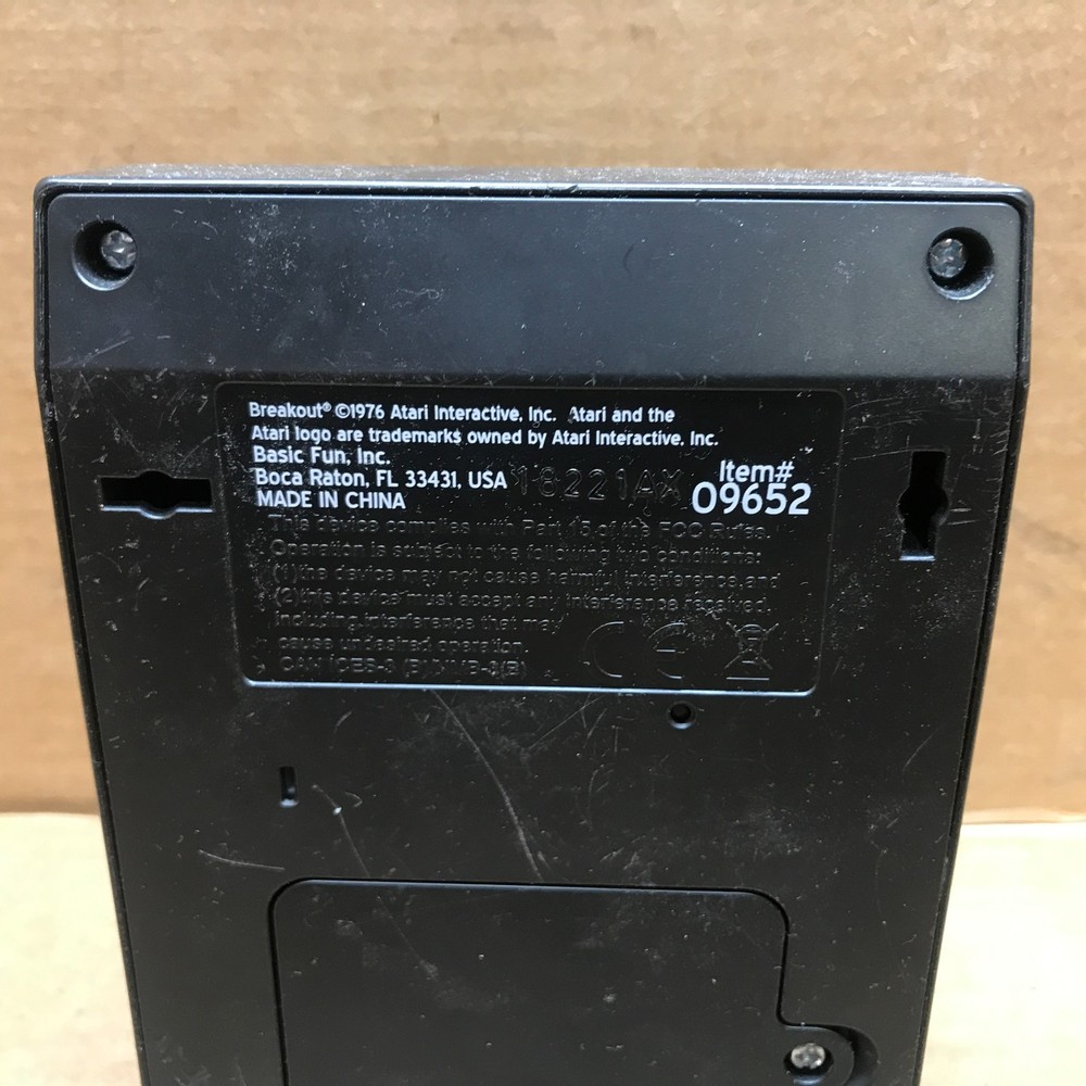 Vintage 1976 Atari Breakout Handheld Game Tested