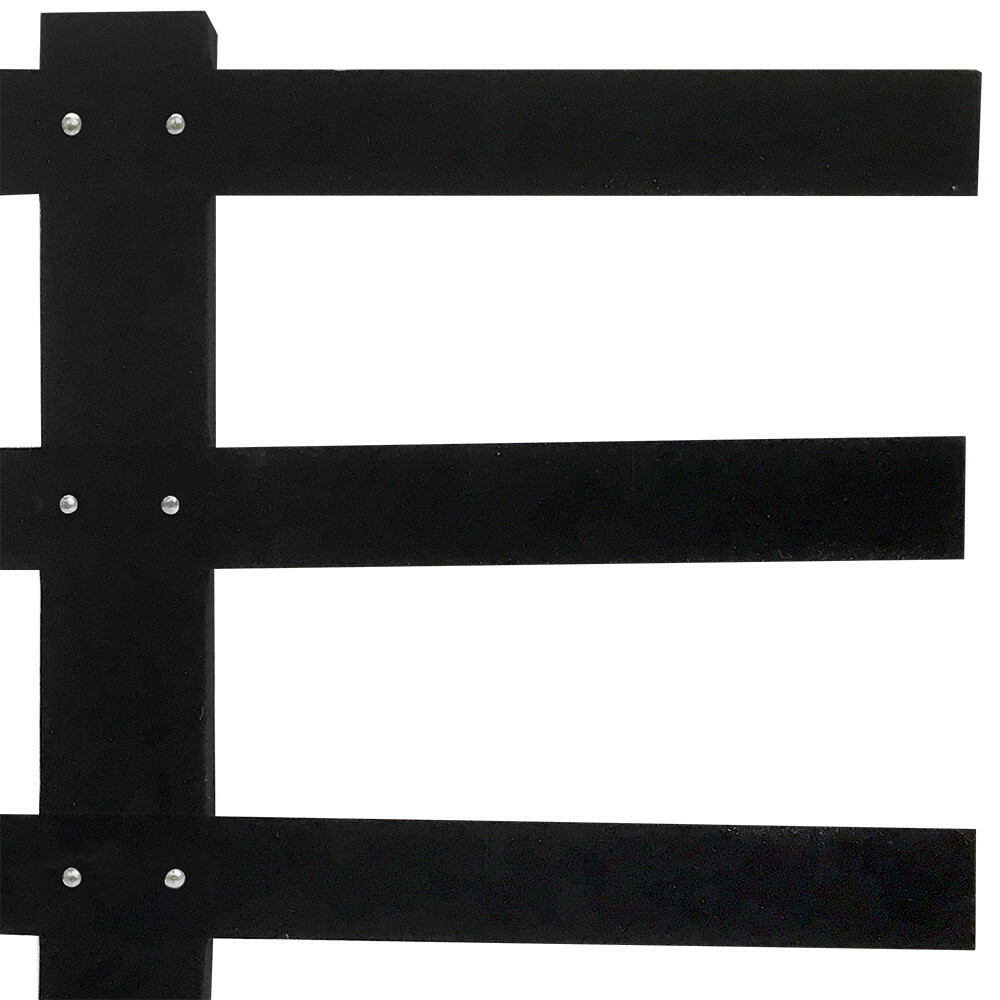 BLACK VELVET 3 Tier Earring Display Holder Stand 10 Inch x 9 Inch