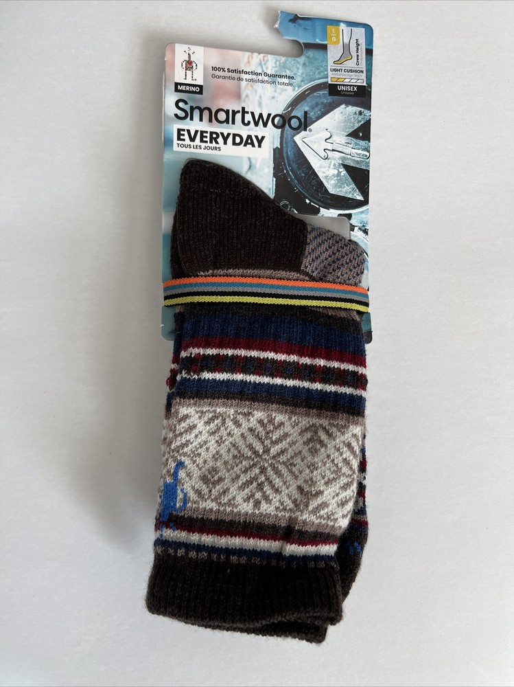 Smartwool Men’s Everyday Light Cushion Crew Socks L NWT