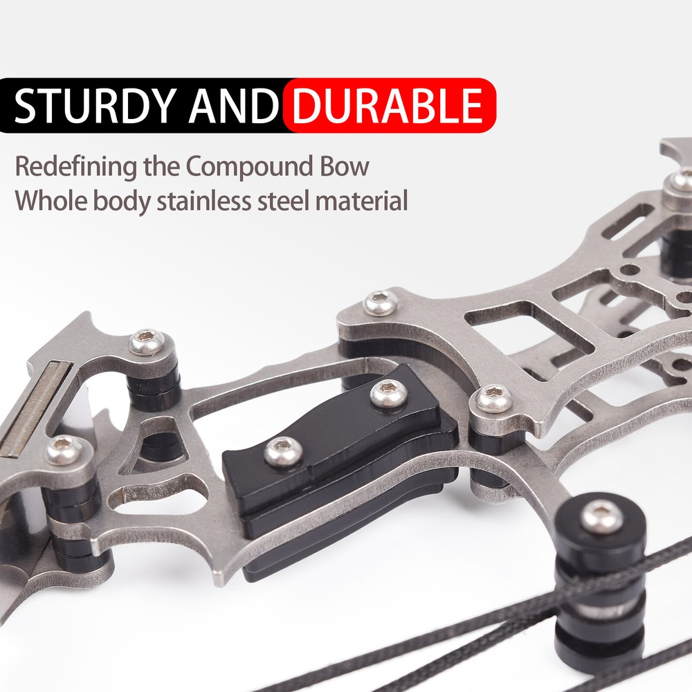 1 MINI Compound Bows Small Size 12 mini Arrows for Hunting Shoot Target Practise