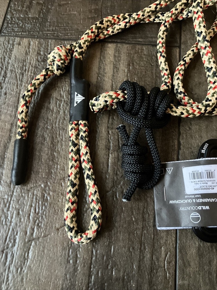 Trophyline TechCore Rope Multi Color 8MM Tether Lineman Rope New
