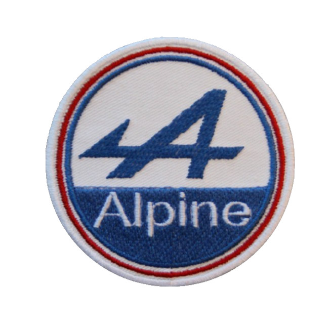 PATCH PATCH NO. 2 ALPINE PATCH EMBROIDERED HEAT ADHESIVE