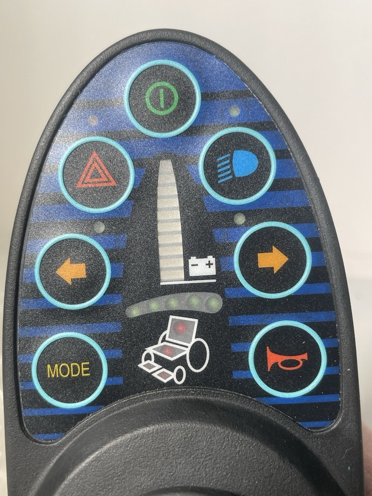 NOS 7 Key Remote Plus Joystick Controller D49982/02 Jazzy Quickie Permobil