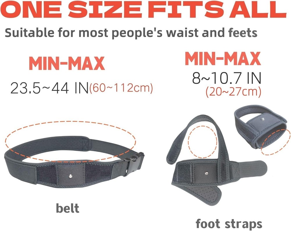 Universal 3-in-1 VR Tracker Straps for Full Body Tracking - Adjustable & Durable