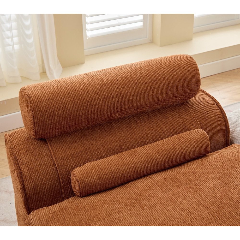 [NEW ARRIVED] [VIDEO PROVIDED]Modular Sofa,No Armrests,At will DIY,Soft Chenille