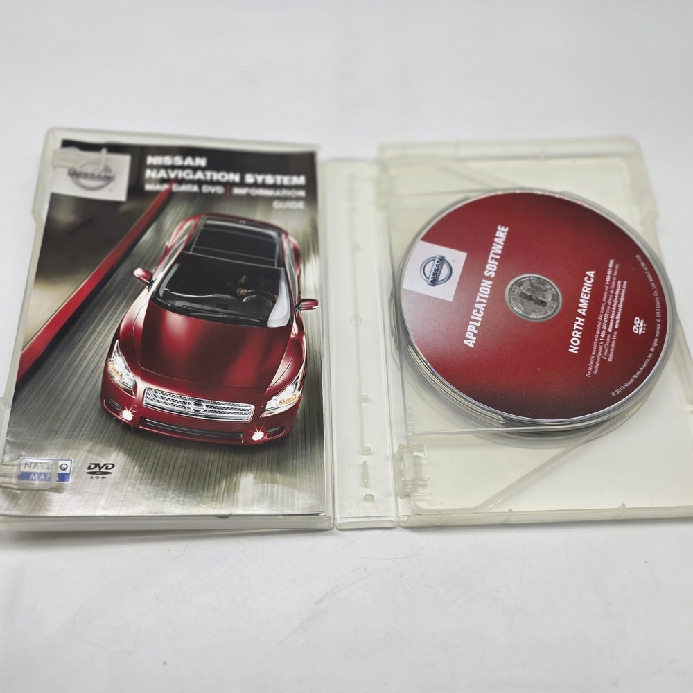 Nissan Navigation System DVD 2012 North America Map Version X9 Navteq
