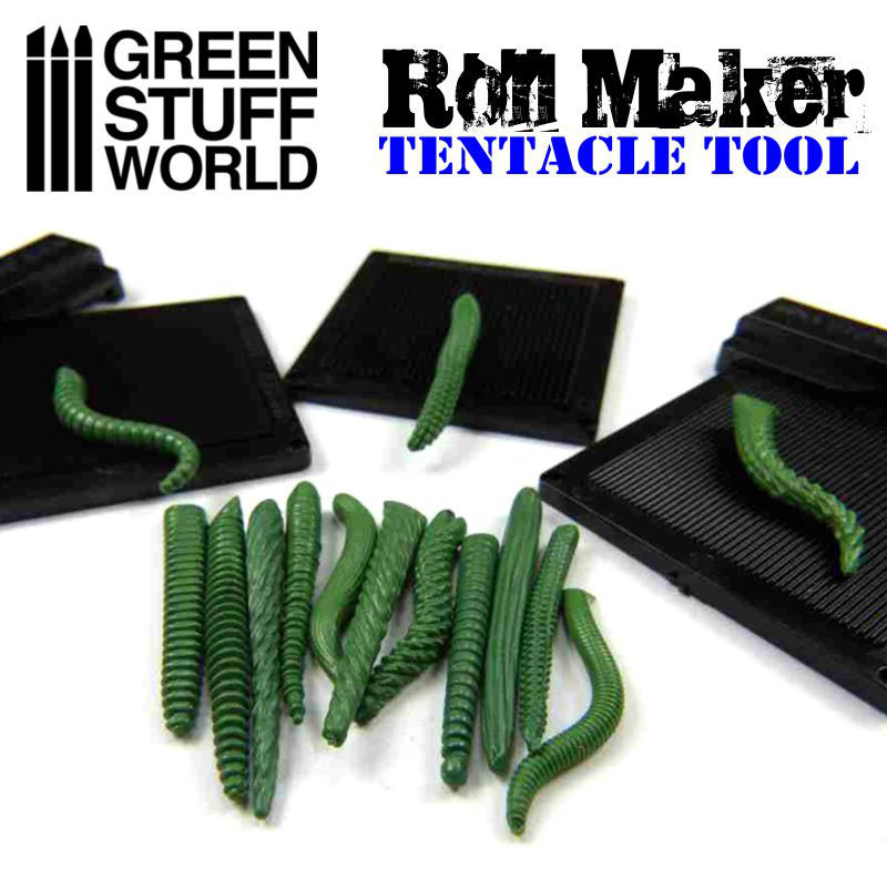 ROLL MAKER - Tool to make tubes, tentacles, & wires with all putty - Green Stuff