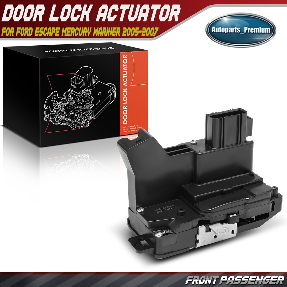 Front Passenger RH Door Lock Actuator for Ford Escape Mercury Mariner 2005-2007