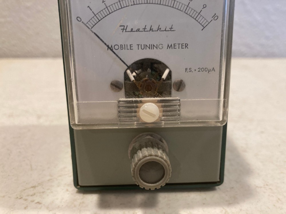 Vintage Heathkit Mobile Tuning Meter Part Number Pm-2