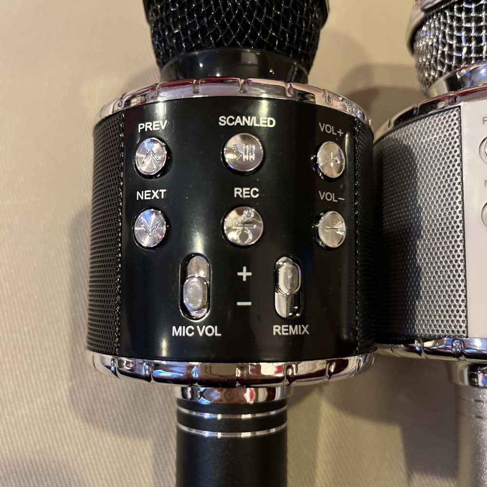 Karaoke Cordless Microphones- Portable Handheld Chargeable