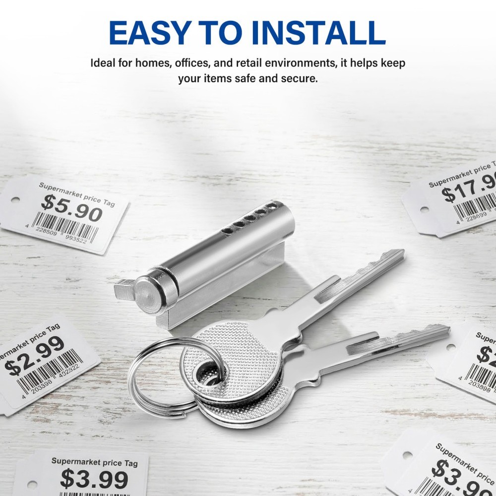 Locks for Refrigerator Fridge Freezer Replacement Door Locking Key