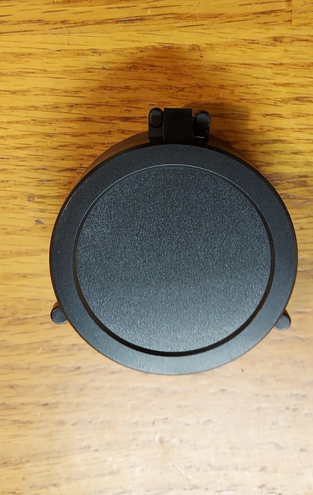 64mm, Quick Flip Spring Open Rifle Scope Lens Cover - #4413