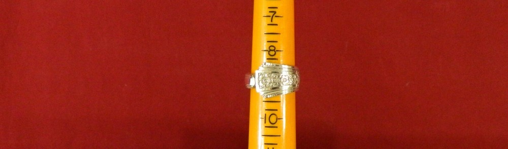 5 Silver Plated Spoon Rings Size 9