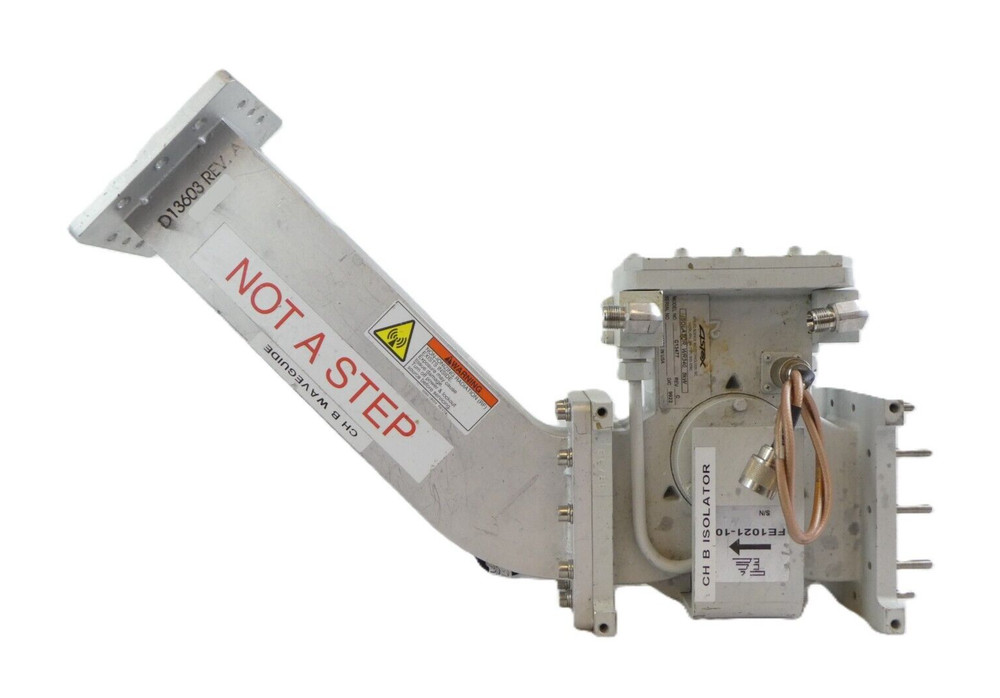 ASTeX C13477 Magnetron Waveguide 6kW Isolator WR340 Assembly D13604 Working