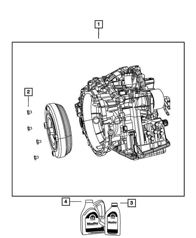 Genuine Mopar Hex Head Lock Bolt 6508909AA