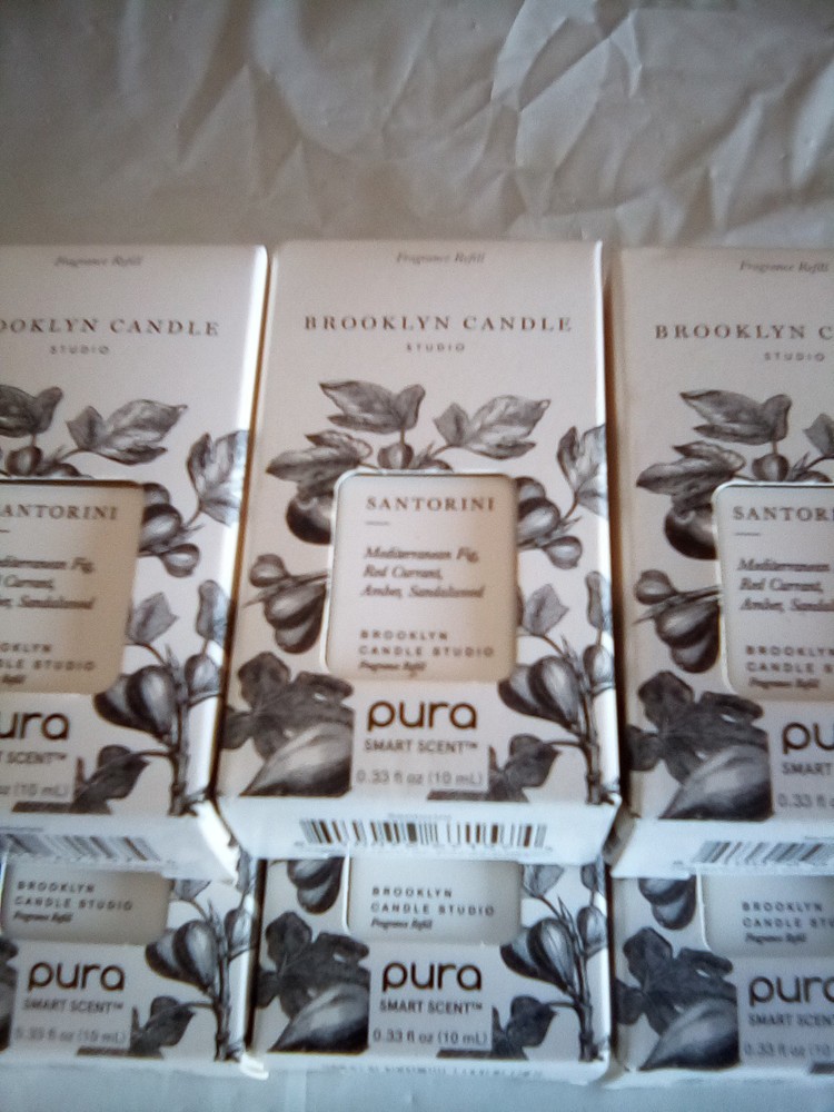 Pura Diffuser Refill Brooklyn Candle Studio Santorini 0.33 fl oz 10 pack