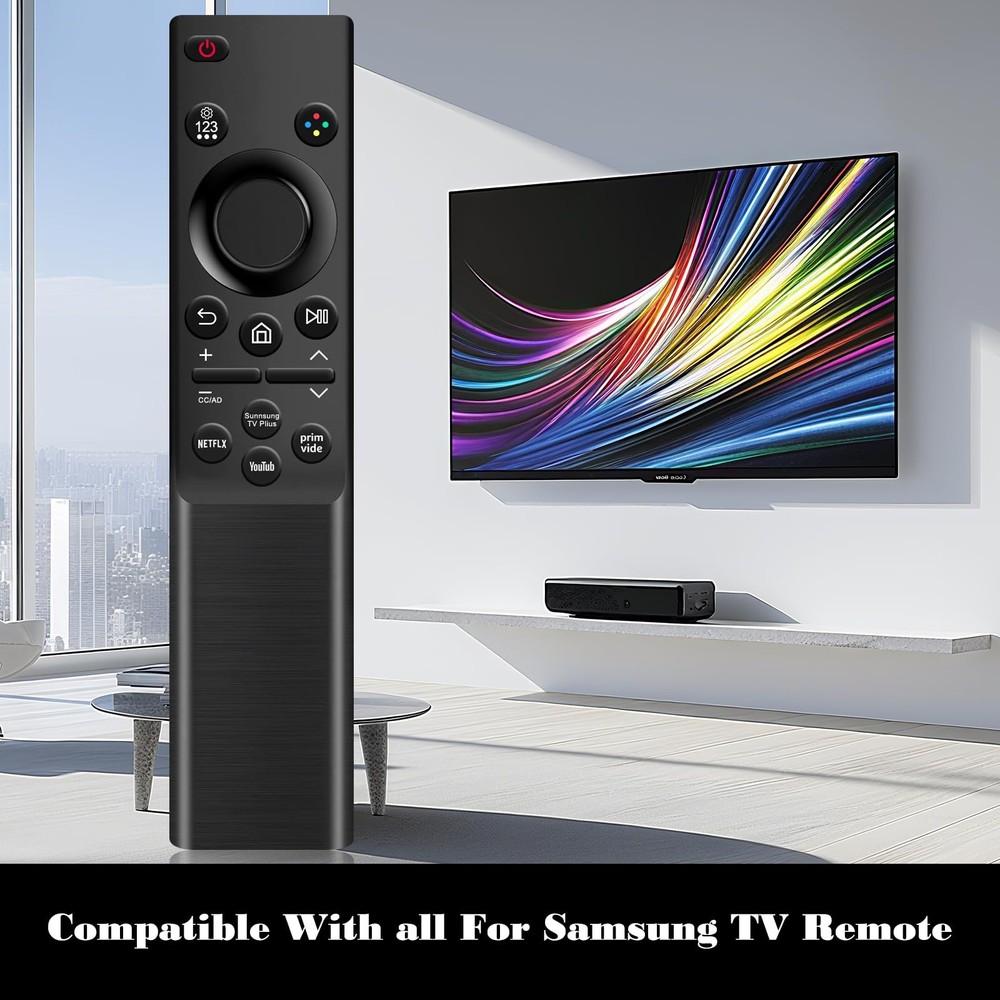 [2 Pack] Universal Replacement for Samsung TV Remote Control, Black